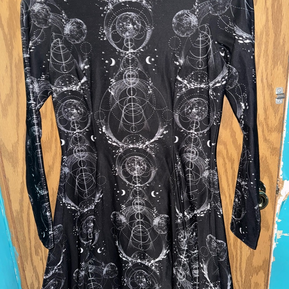 Blackmilk celestial print dress
